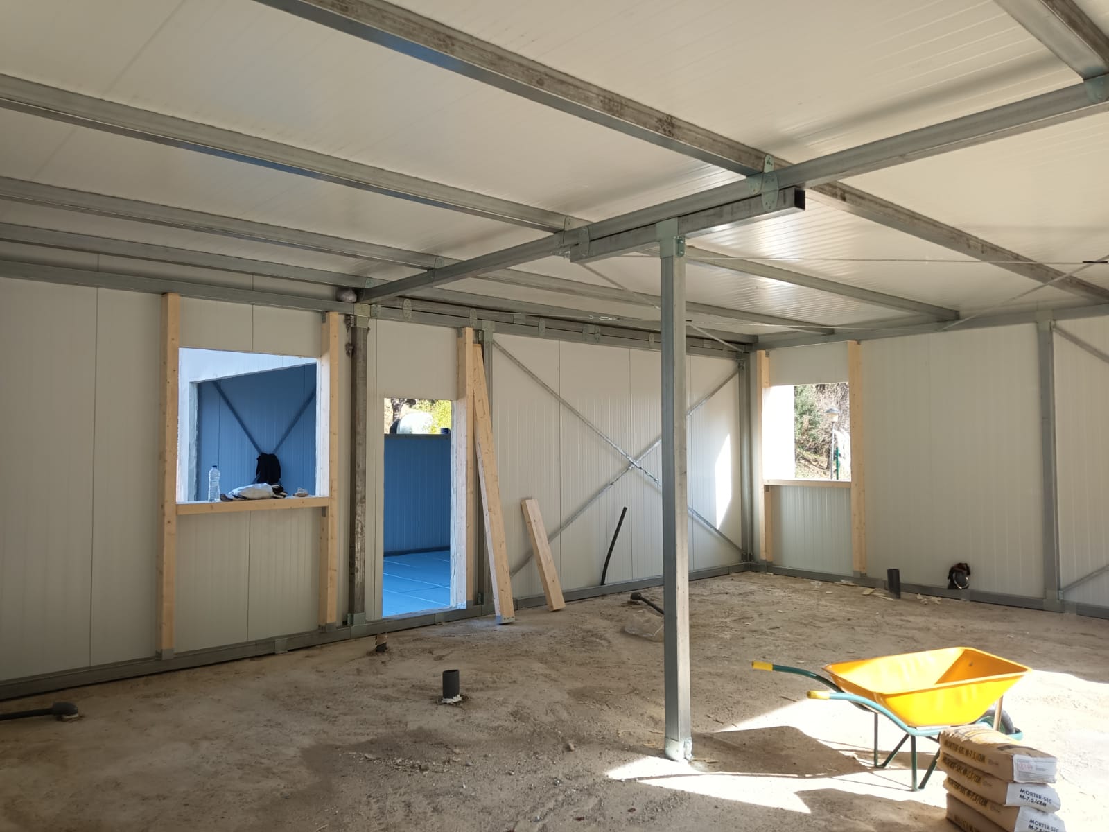 vivienda industrializada con sistema starmodul