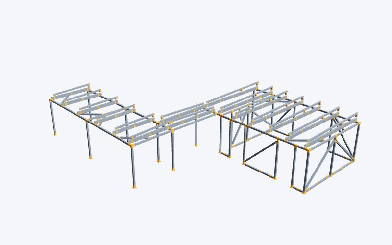 Casa 3d casa una planta alsasua estructura